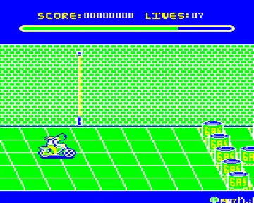 Despatch Rider (1987)(Audiogenic)[h TSTH] screen shot game playing